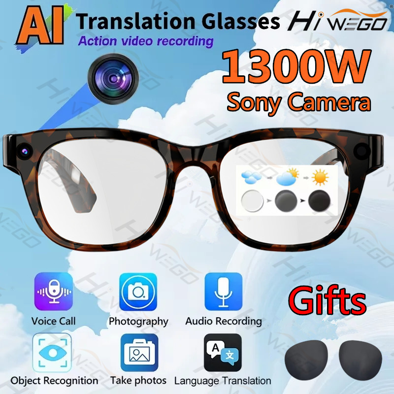 Hiwego 2026 New12K HD AI Smart - Smart Glasses Lens ulasan dan harga